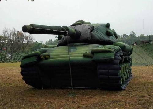 代县军用坦克模型